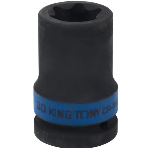 Soquete tipo torx E-30 de impacto - 3/4 - KING TONY 657530M