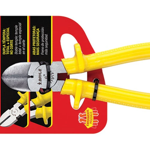 Alicate de Corte Diagonal 6 Pol. Isolado - MAYLE-119124M