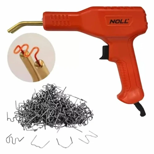 PISTOLA DE SOLDA PARA PLÁSTICO  50W 220V C/ GRAMPOS E ALICATE NOLL