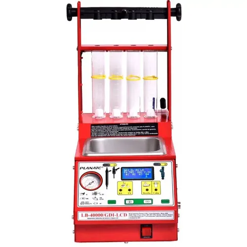 Máquina de limpeza e teste de injetores e injeção direta LCD - PLANATC LD40000/GDI