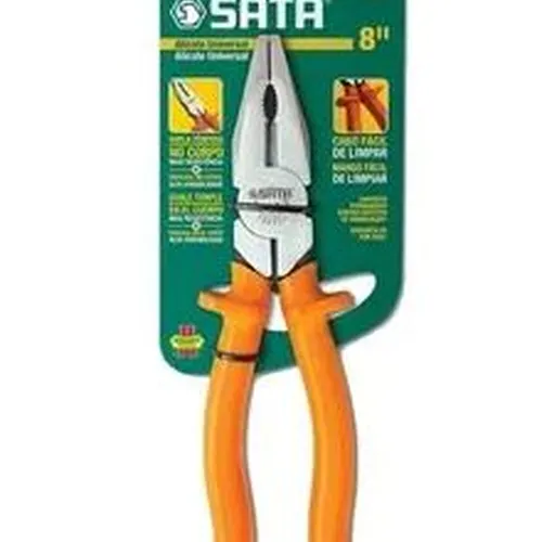 Alicate Universal de 8 Pol. Isolado - SATA ST70022AST