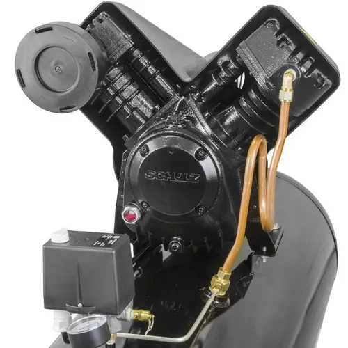 Compressor de Ar Audaz 5HP 20 Pés 200L 175lbf Trifásico 220V - SCHULZ MCSV20/200-220V