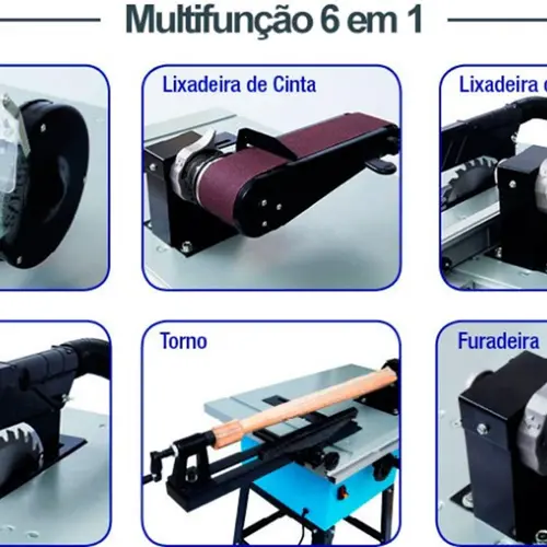 Serra de Bancada Multifunção 1500W GAMMA-G690BR