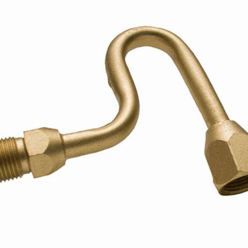 TUBO SIFÃO CACHIMBO PARA MANÔMETRO LATÃO 1/2" x 1/2"