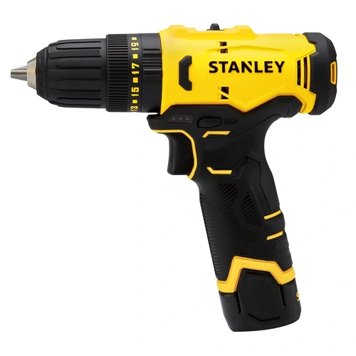 PARAFUSADEIRA/FURADEIRA DE IMPACTO 12V COM 2 BATERIAS, CARREGADOR E MALETA SCH10D2K-BR STANLEY