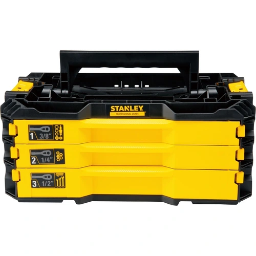 BAU COM 3 GAVETAS E 203 FERRAMENTAS STMT17993-LA STANLEY