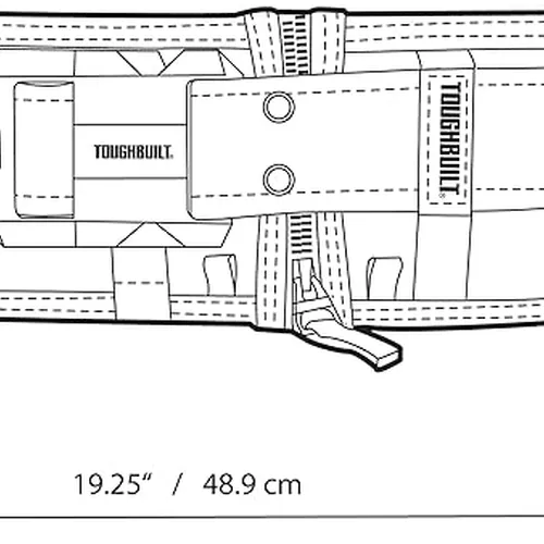 CINTO DE TRABALHO PARA CLIPTECH TB-CT-41P TOUGHBUILT