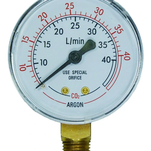 Manometro Medidor Relogio Pressão Regulador Argonio Co2 40l - V8 BRASIL 103958