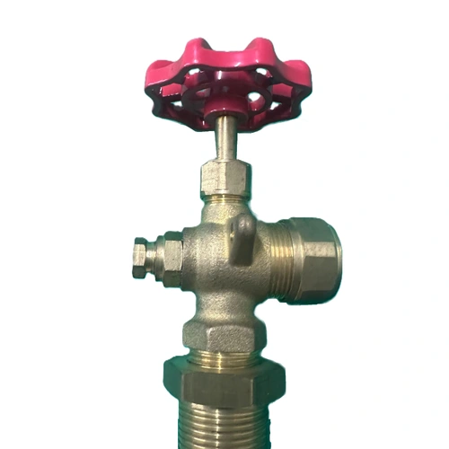 CONJUNTO VISOR INDICADOR DE NÍVEL METÁLICO REGISTRO 3/4" VIDRAK