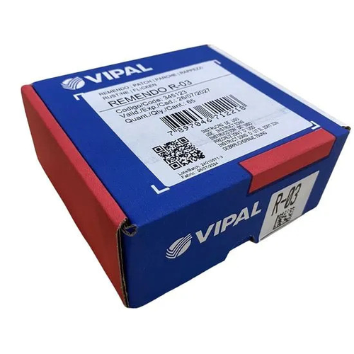 REMENDO A FRIO R-03 60mm - CAIXA C/ 65PÇ VIPAL                    