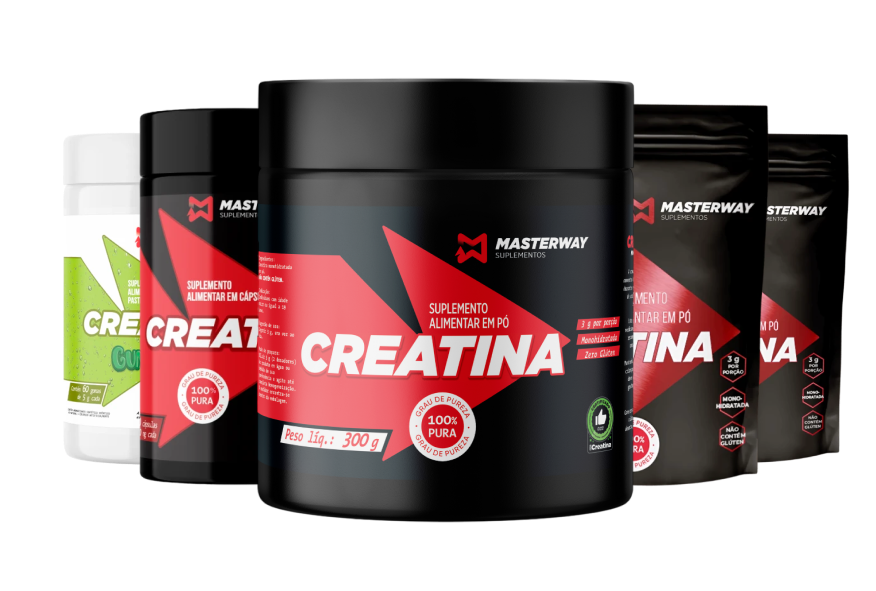 Creatina para todos os gostos e para toda a família