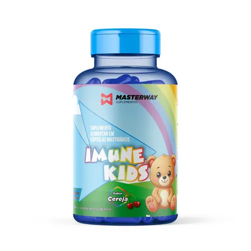 Imune Kids Ômega (60 caps) - Masterway Suplementos