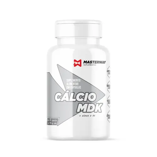 Cálcio MDK (60 caps) - Masterway Suplementos