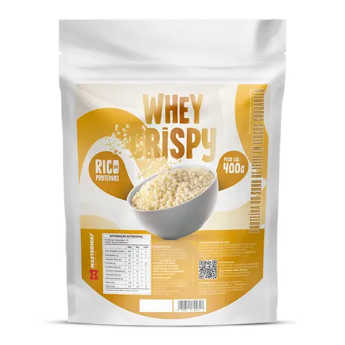 Whey Crispy 400g - Masterway Suplementos