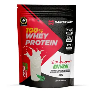 Whey Protein Concentrado 910g - Masterway Suplementos
