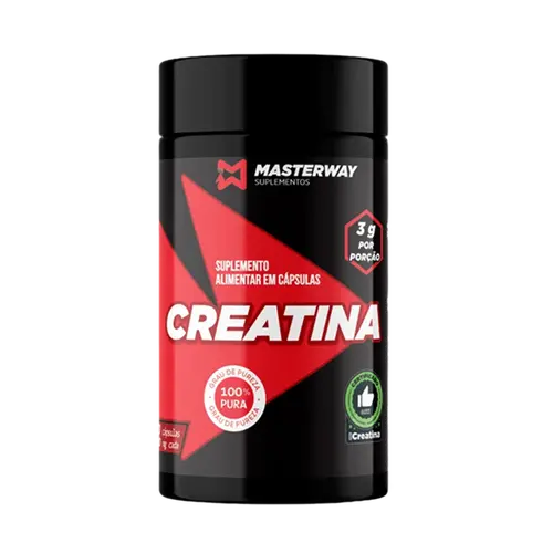 Creatina em Cápsulas (150 caps) - Masterway Suplementos