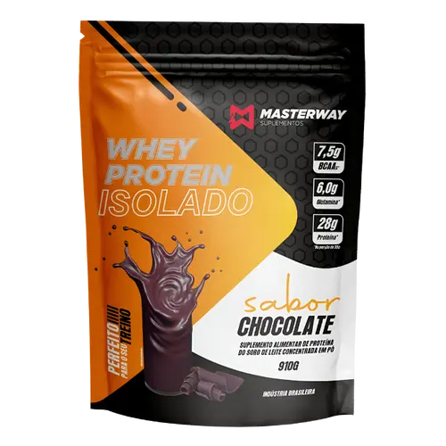 Whey Protein Isolado 910g - Masterway Suplementos