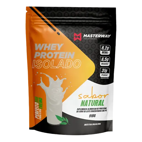 Whey Protein Isolado 910g - Masterway Suplementos