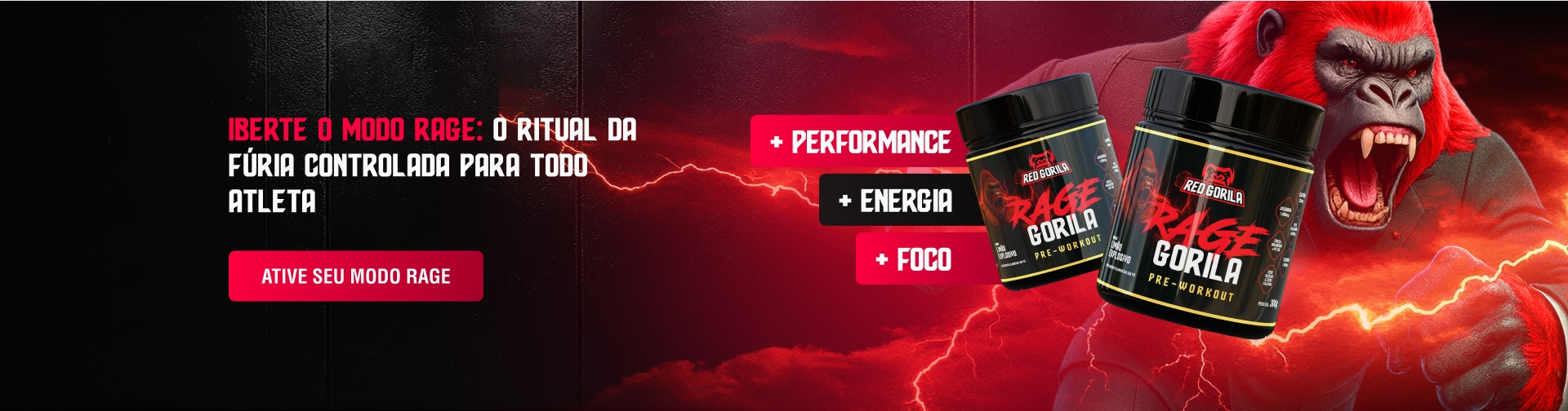 Pré-Treino *RAGE - Red Gorila*