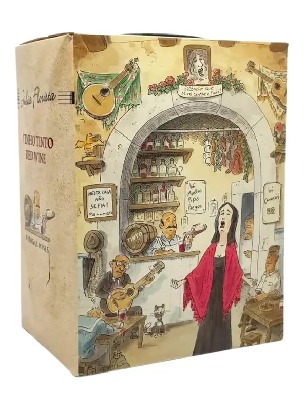 Julia Florista Bag Tinto - 5L Vinho Portugues