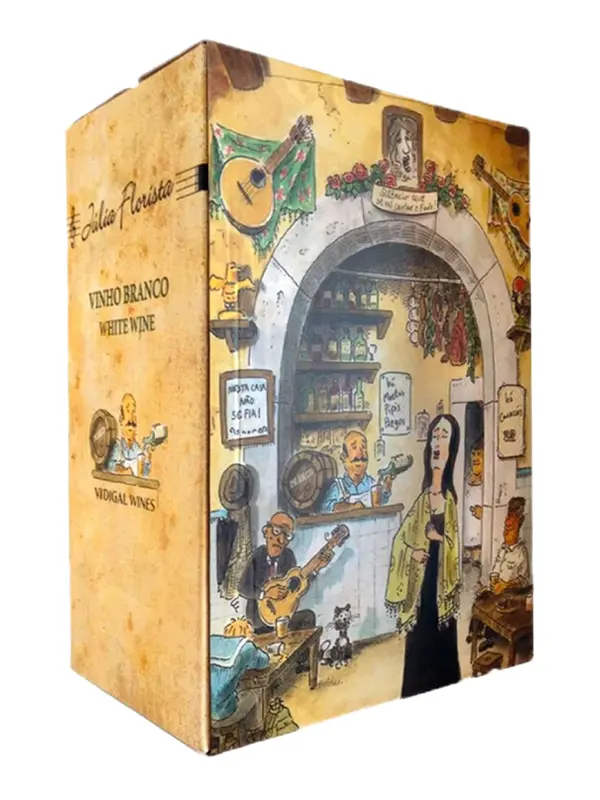 Julia Florista Bag Branco - 5L Vinho Portugues