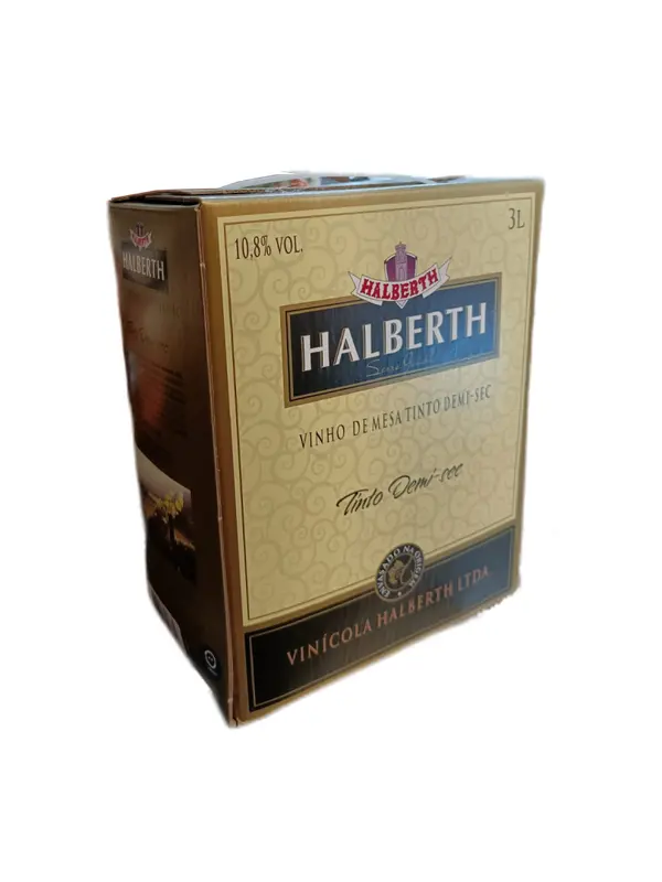 Halberth Tinto Demi Seco - Bag 3L Vinho Nacional