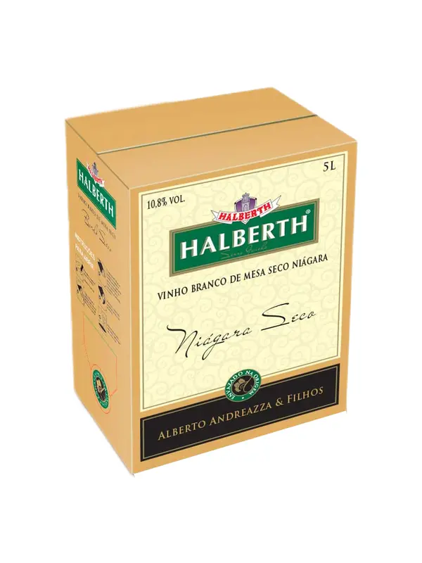 Halberth Branco Seco - Bag 5L Vinho Nacional