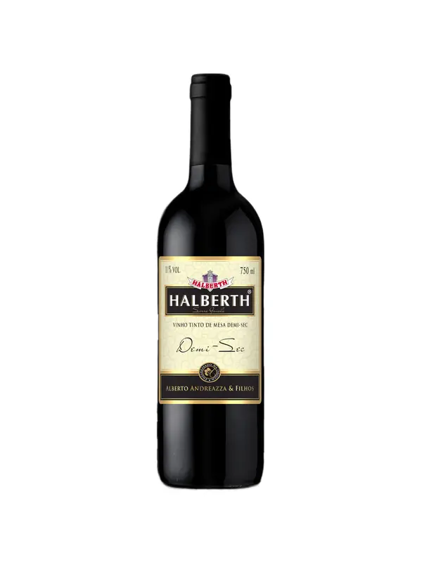 Halberth Bordo Tinto Demi-Seco - 750ml Vinho Nacional